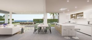 New Modern Villa project Estepona- Beautiful Sea and mountain views 