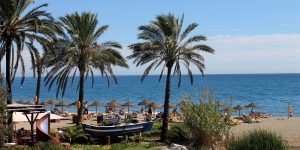 Beaches in Estepona and Marbella